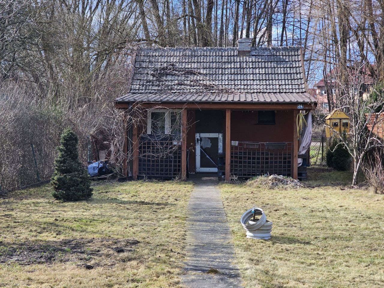 Działka rod Goleniów, ul. Bohaterów Warszawy. Zdjęcie 1