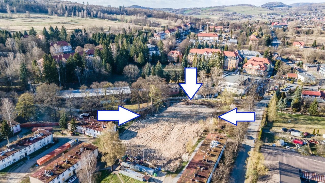Działka inwestycyjna Jelenia Góra, ul. Lwówecka. Zdjęcie 4