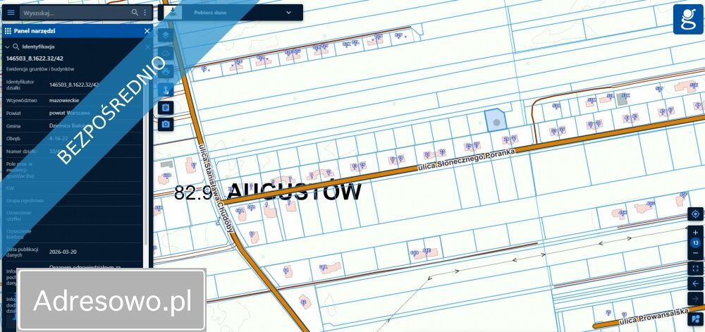 Działka budowlana Warszawa Białołęka, ul. Olesin. Zdjęcie 8