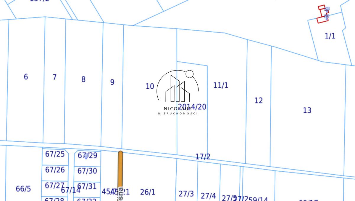 Działka budowlana Mierzynek, ul. Leśna. Zdjęcie 4