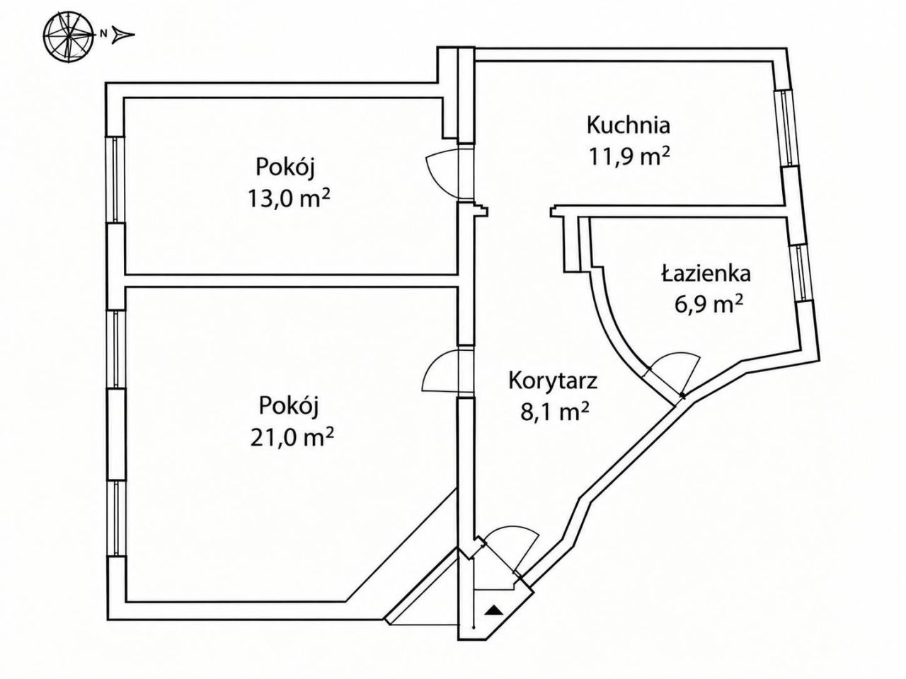 Mieszkanie 2-pokojowe Warszawa Śródmieście, ul. Wilcza. Zdjęcie 5