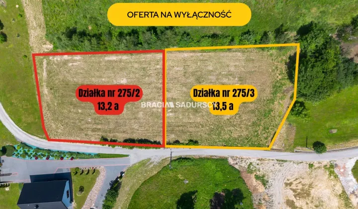 Działka budowlana Byszyce