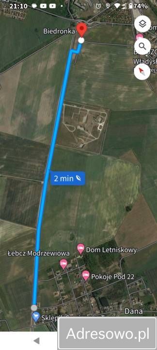 Działka rolno-budowlana Łebcz, ul. Klonowa. Zdjęcie 3