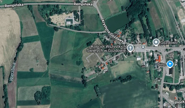 Działka budowlana Gozdowo, ul. Ogrodowa