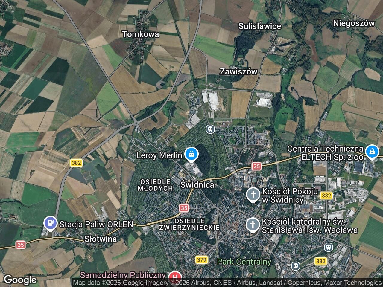 Działka rod Świdnica, ul. Podmiejska. Zdjęcie 1