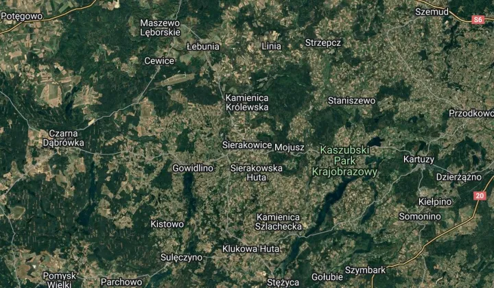 Działka budowlana Sierakowice