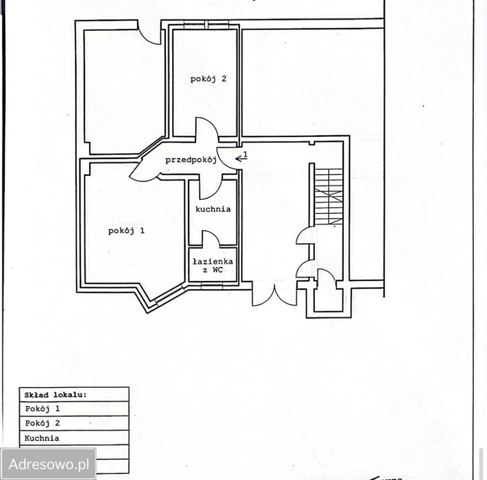 Mieszkanie 2-pokojowe Zabrze Centrum, ul. Władysława Jagiełły. Zdjęcie 6