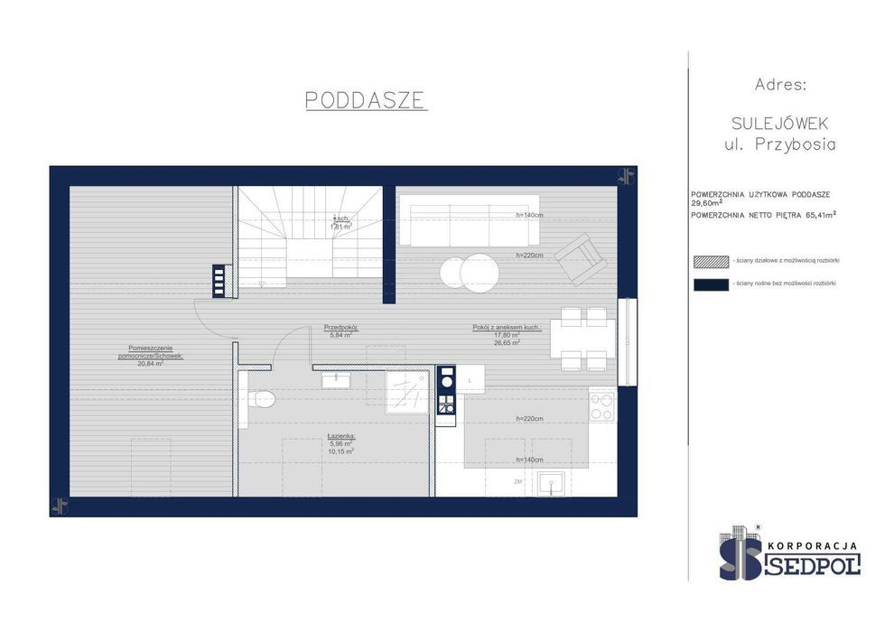 bliźniak, 5 pokoi Sulejówek, ul. Przybosia. Zdjęcie 5