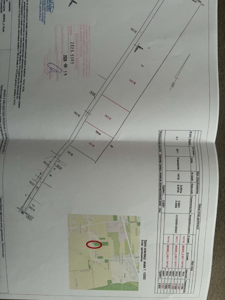 Działka budowlana Prawiedniki, .. Zdjęcie 3