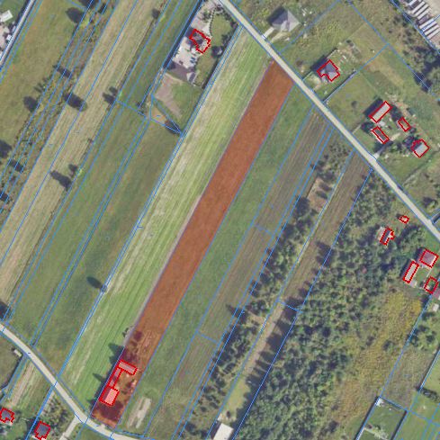 Działka budowlana Wielogóra Krucica Pierwsza, ul. Jodłowa. Zdjęcie 2