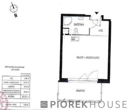 Mieszkanie 1-pokojowe Warszawa Bielany, ul. Sokratesa. Zdjęcie 9