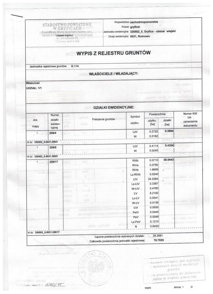 Działka rolna Rotnowo. Zdjęcie 7