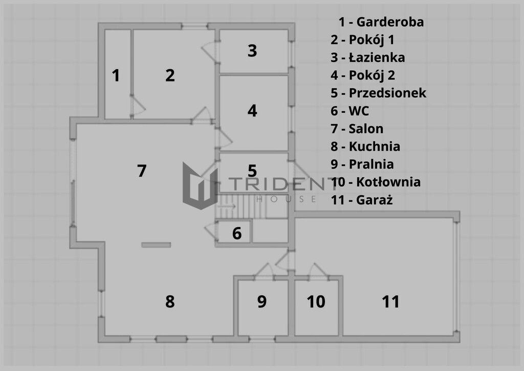 dom wolnostojący, 7 pokoi Łoś. Zdjęcie 19