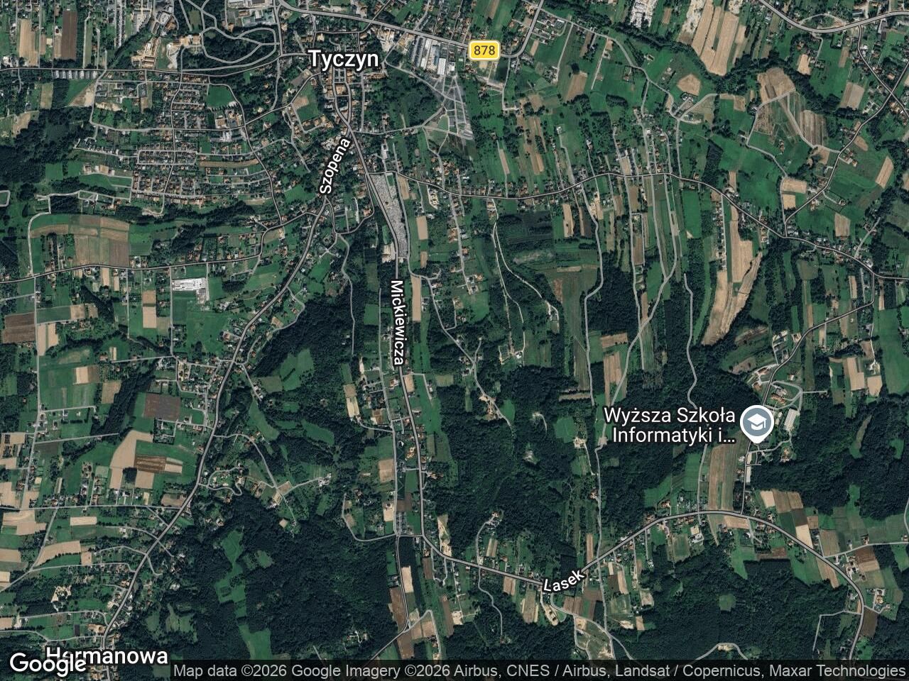 Działka budowlana Tyczyn Lasek, ul. Leśna. Zdjęcie 1