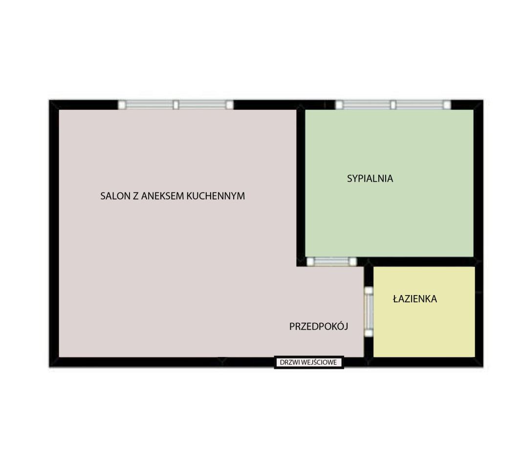 Mieszkanie 2-pokojowe Kraków Krowodrza, ul. Pomorska. Zdjęcie 8