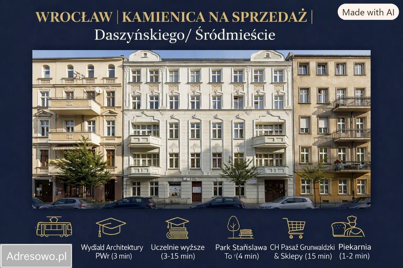 Mieszkanie 1-pokojowe Wrocław Śródmieście, ul. Ignacego Daszyńskiego. Zdjęcie 16