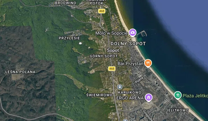 Mieszkanie 3-pokojowe Sopot Sopot Górny, ul. Armii Krajowej