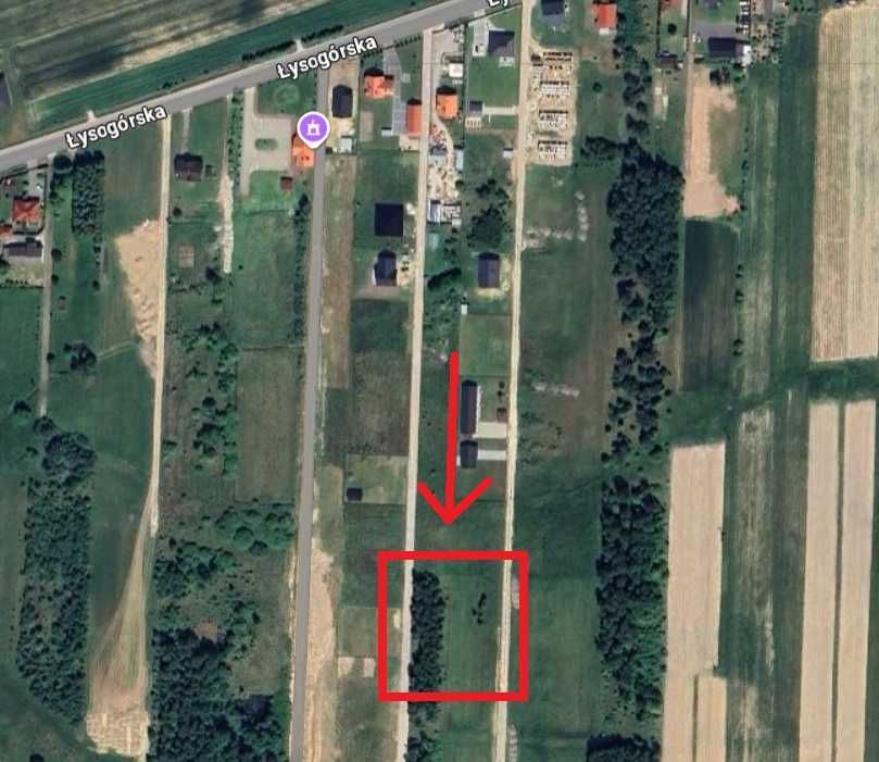 Działka budowlana Wilków. Zdjęcie 2