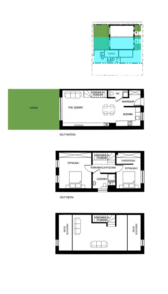 bliźniak, 4 pokoje Radwanice, ul. Spacerowa. Zdjęcie 15