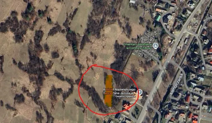 Działka budowlana Łomnica-Zdrój