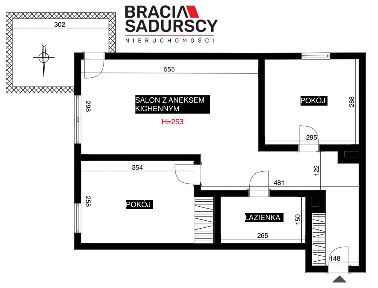 Mieszkanie 3-pokojowe Kraków Podgórze, ul. Mariana Domagały. Zdjęcie 19