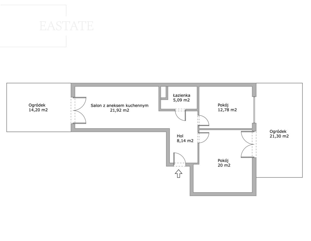 Mieszkanie 3-pokojowe Warszawa Wawer, ul. Korkowa. Zdjęcie 17