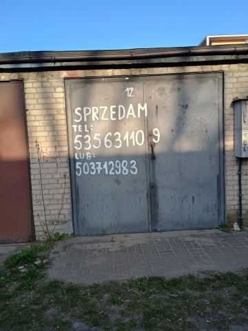 Garaż/miejsce parkingowe Łódź Bałuty, Górnicza. Zdjęcie 1