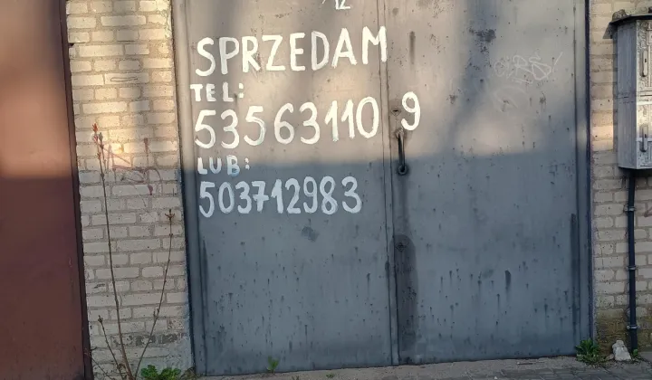 Garaż/miejsce parkingowe Łódź Bałuty, Górnicza