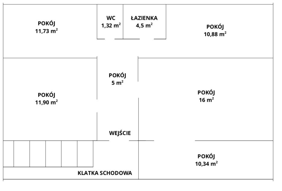 Mieszkanie 4-pokojowe Gajówka-Parcel. Zdjęcie 13