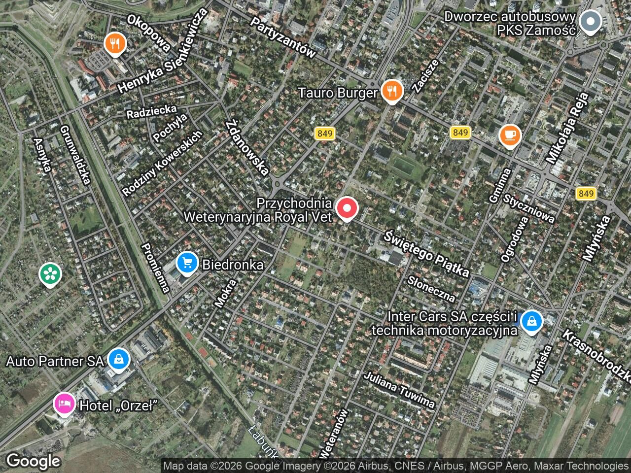 Działka budowlana Zamość, ul. Janusza Korczaka