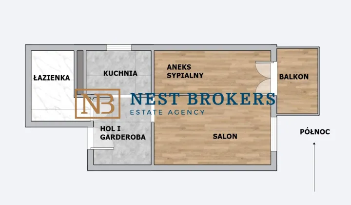 Mieszkanie 2-pokojowe Kraków, ul. Mariana Domagały