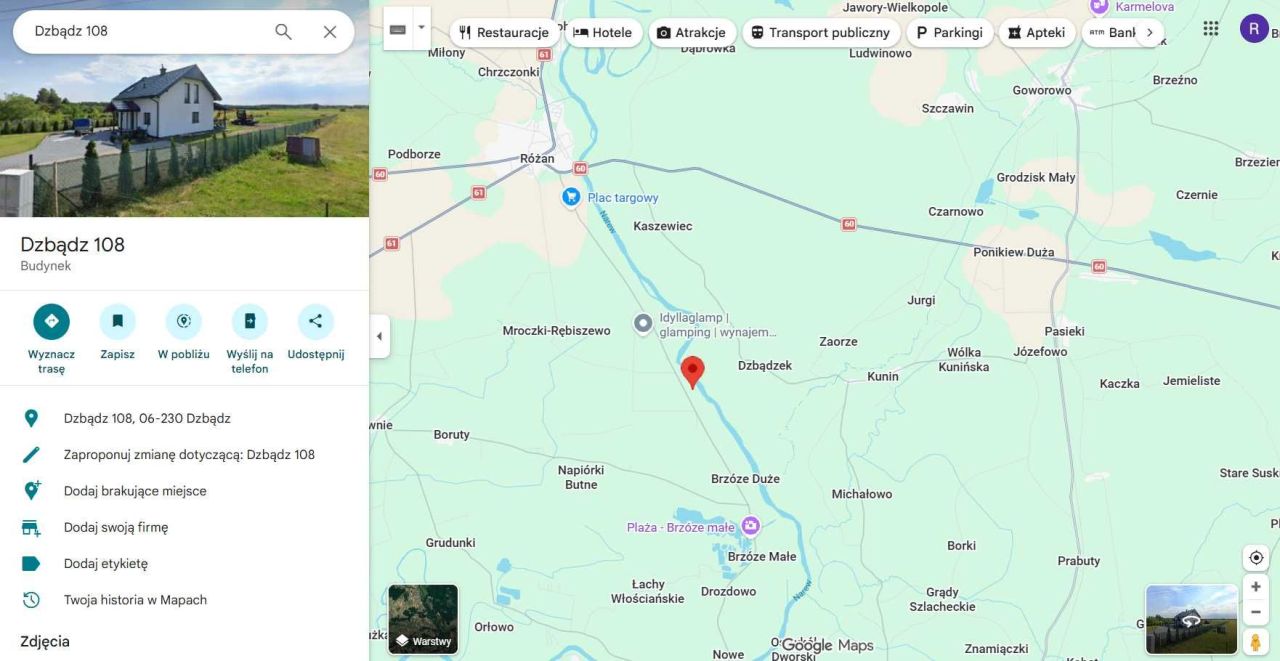 dom wolnostojący Dzbądz. Zdjęcie 2