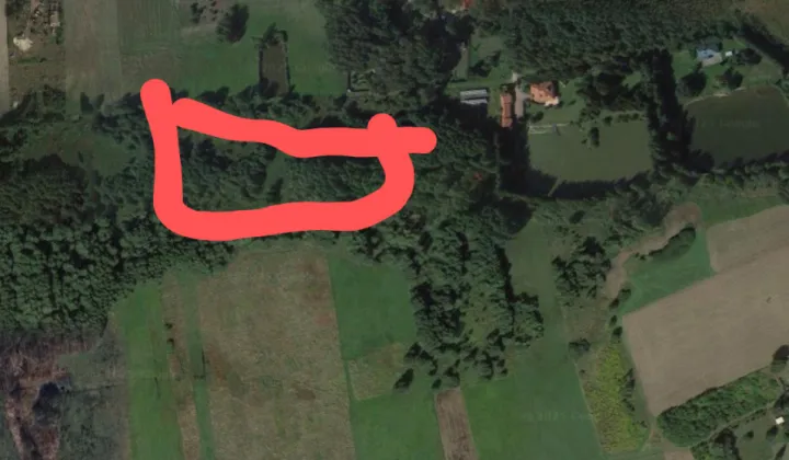 Działka rolno-budowlana Ciosny Ciosny-Parcela