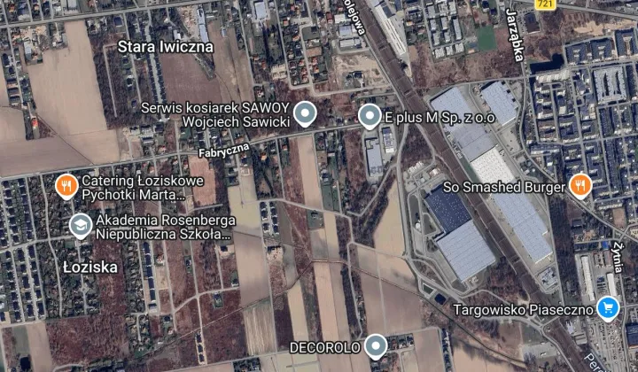 Działka rolno-budowlana Łoziska, ul. Skrawek Nieba