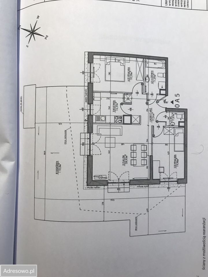 Mieszkanie 3-pokojowe Warszawa Odolany, ul. Jana Kazimierza. Zdjęcie 17