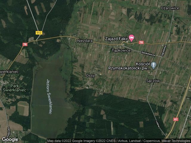 Działka budowlana Ossy, ul. Wyzwolenia. Zdjęcie 1