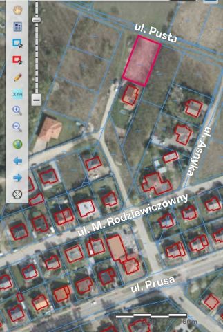 Działka budowlana Ostrów Mazowiecka, ul. Pusta. Zdjęcie 1