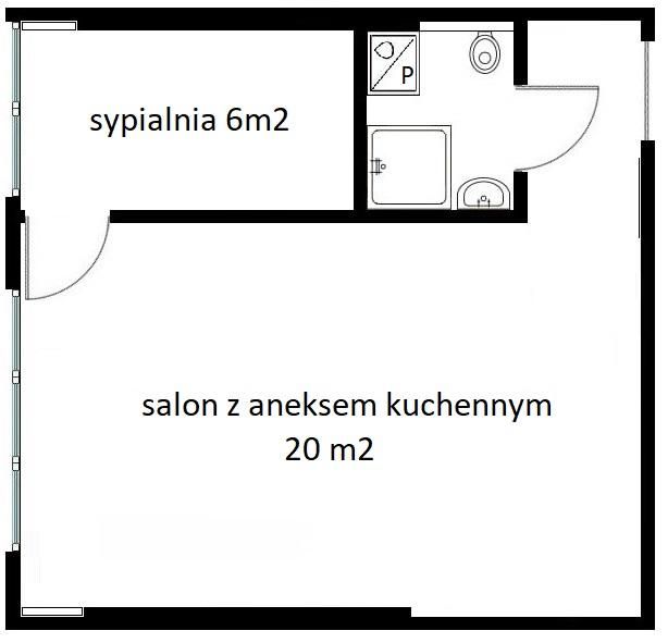 Mieszkanie 2-pokojowe Stara Wieś, ul. Parkowa. Zdjęcie 12