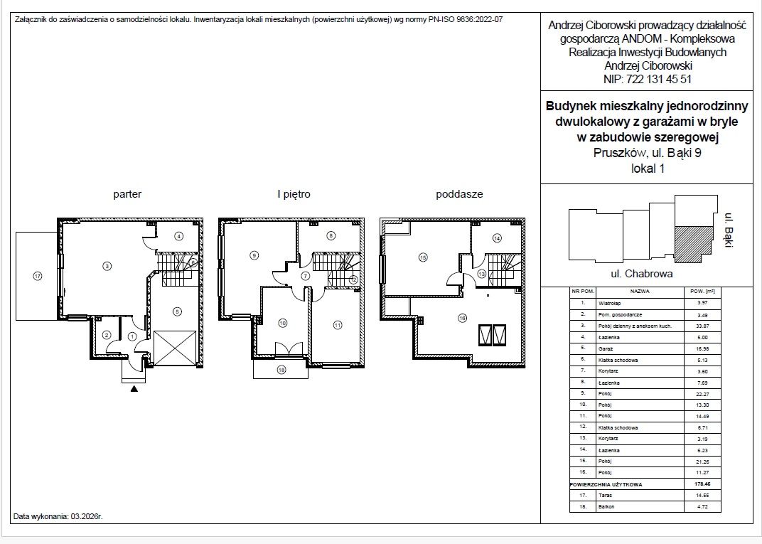 dom szeregowy, 5 pokoi Pruszków Bąki, ul. Bąki. Zdjęcie 2
