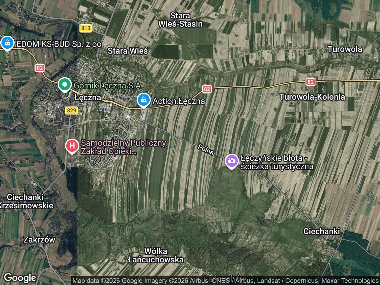 Działka budowlana Łęczna, ul. Polna. Zdjęcie 1