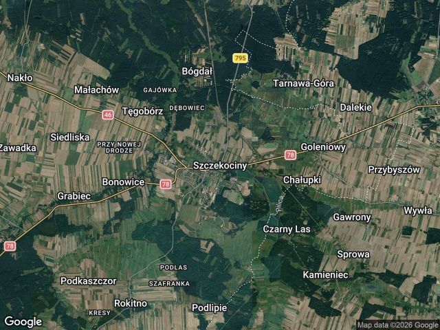 Działka rolno-budowlana Szczekociny Zwierzynek, ul. Krakowska. Zdjęcie 1