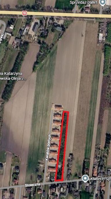 Działka rolno-budowlana Płochocin, ul. Stołeczna. Zdjęcie 3
