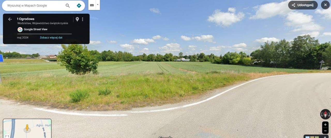 Działka rolno-budowlana Wodzisław, ul. Ogrodowa