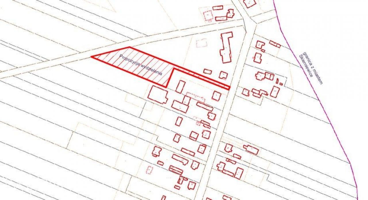 Działka rolno-budowlana Dąbrowice. Zdjęcie 4