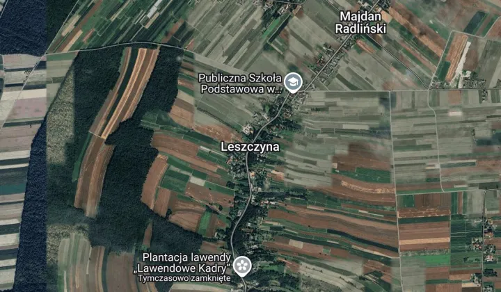 Działka leśna Leszczyna