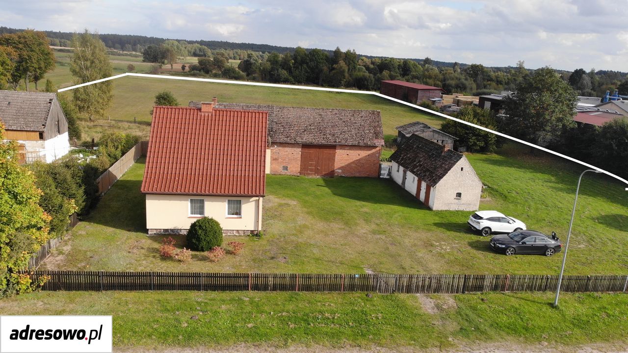 dom wolnostojący, 4 pokoje Krosino, ul. Dworcowa. Zdjęcie 2