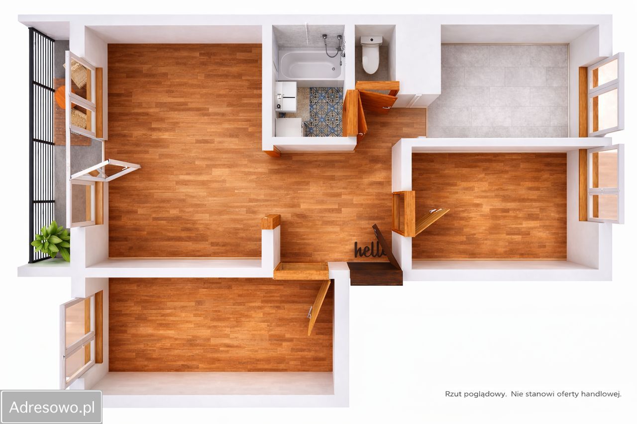 Mieszkanie 3-pokojowe Legionowo, ul. Władysława Broniewskiego. Zdjęcie 18