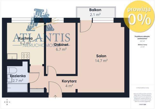 Mieszkanie 2-pokojowe Bydgoszcz Szwederowo, ul. Ugory. Zdjęcie 11