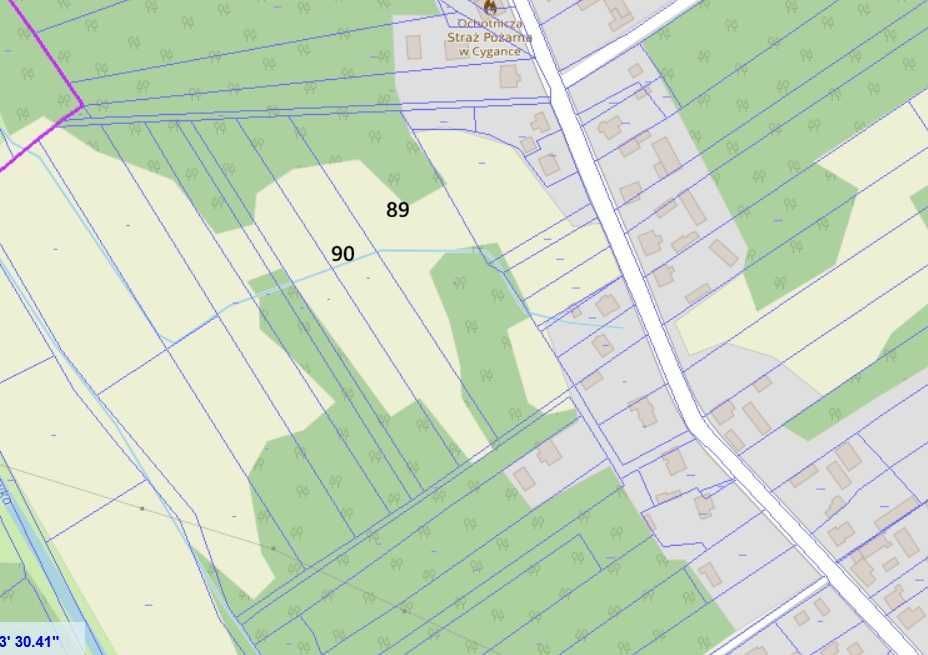 Działka budowlana Cyganka. Zdjęcie 1