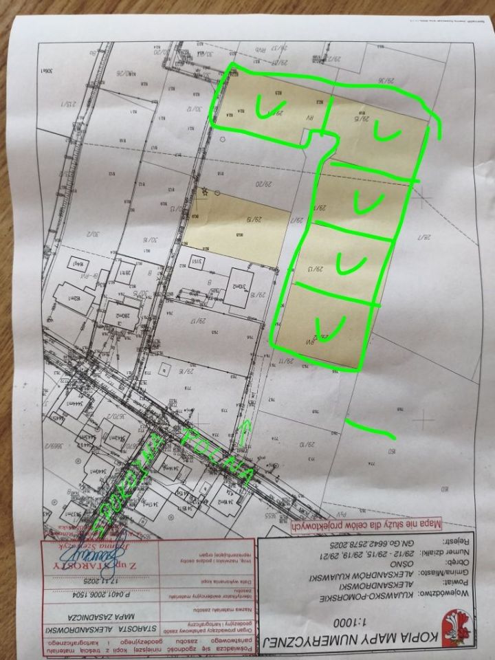 Działka budowlana Ośno. Zdjęcie 2